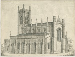 Rugeley kirke af John Robert Fernyhough
