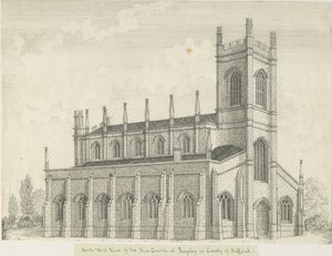Rugeley kirke af John Robert Fernyhough
