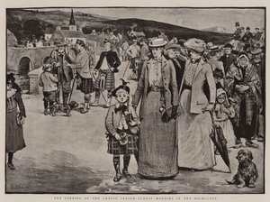 Åbningen af Rypesæsonen, søndag morgen i højlandet af John Robertson Reid