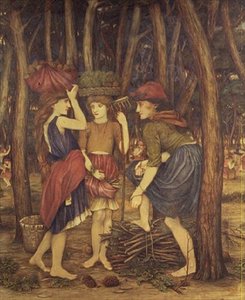 Fyrreskoven af John Roddam Spencer Stanhope