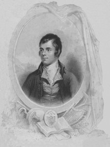 Robert Burns - digter, 1840