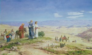 Uden for Jerusalem, 1878 (olie på lærred om bord)