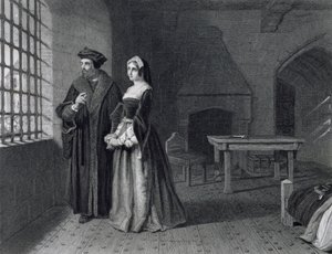 Sir Thomas More (1478-1535) graveret af Outrim af John Rogers Herbert