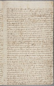 Et brev fra John Row, en elev ved St. Andrews, til sin onkel, 1691 af John Row