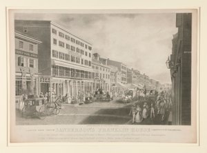 En sydvestlig udsigt over Sanderson