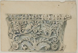 Byzantinsk søjlehovedstad af John Ruskin