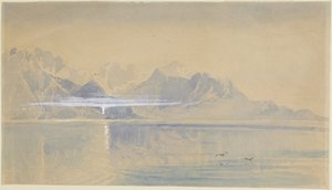 Tidlig morgen i Montreux af John Ruskin