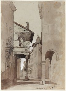 Gade i Bologna af John Ruskin