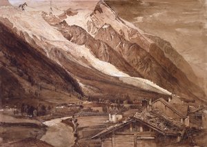 Glacier des Bossons, Chamonix, juni 1849 af John Ruskin