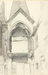 Graven af ​​Cangrande I della Scala, Verona, 28. maj - 29. juni 1869. af John Ruskin
