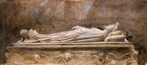 Ilaria del Carretto Guinigis grav, Lucca-katedralen af John Ruskin