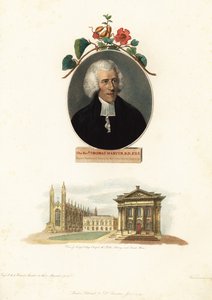 Thomas Martyn, professor i botanik, Cambridge University.1799 (gravering) af John Russel