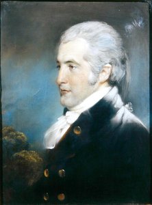 Portræt af David Russell (pastel) (se 237871 for par) af John Russell