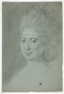 Portræt af en dame af John Russell