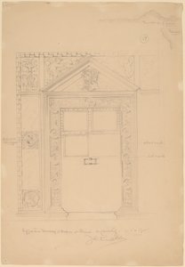 Byzantinsk døråbning med Duomo, Rimini af John Russell Pope