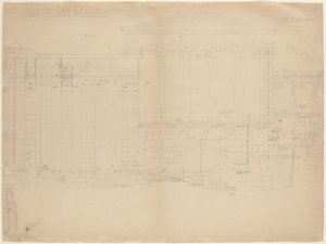 Erechtheum, West Elevation [venstre halvdel] af John Russell Pope