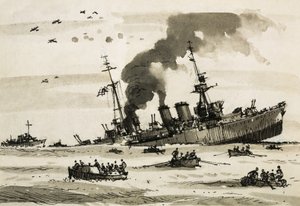 Efter Malta-operationen i 1942 blev Cairo sænket af britiske destroyere.