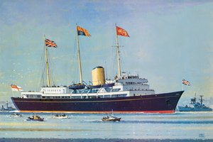 Britannia, dronning Elizabeth II