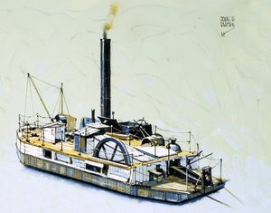 Bertha, et opmudringsfartøj fra 1844 af John S. Smith