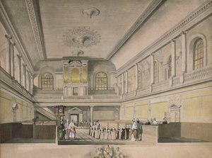 Foundling Hospital Chapel ser mod vest, 1773
