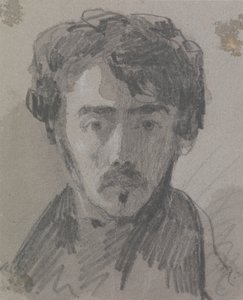 Selvportræt (?) af John Scarlett Davis