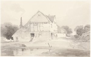 Et landhus i Dorking i Surrey af John Sell Cotman
