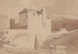 En gammel Bygning af John Sell Cotman