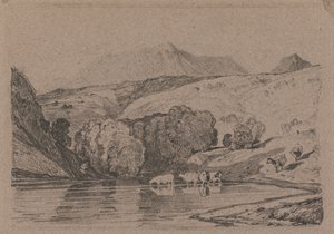 Cader Idris af John Sell Cotman