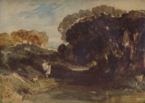 Mørke træer, 1923 af John Sell Cotman
