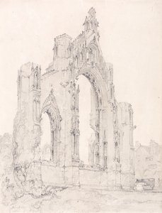Den østlige ende af Howden Church, Yorkshire af John Sell Cotman