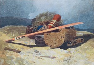 Fish Swills and Rudder, 1809 (blyant, wc på papir) af John Sell Cotman