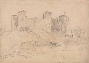 Framlingham Slot, Suffolk af John Sell Cotman