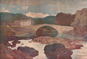 Greta Bridge, c1807, 1911 af John Sell Cotman