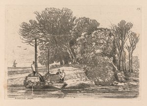 Liber Studiorum: Plade 19, Postwick Grove, Norfolk, 1838 af John Sell Cotman