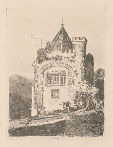 Studiebog: Plade 37, A Study, 1838 af John Sell Cotman