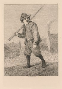 Liber Studiorum: Plade 46, Skitse efter Teniers af John Sell Cotman
