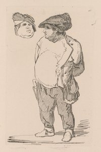 Studiebog: Plade 47, A Study, 1838 af John Sell Cotman