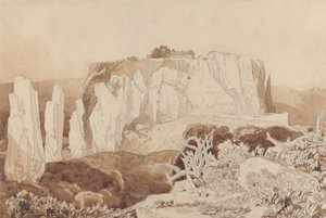 Mortain, Normandiet af John Sell Cotman