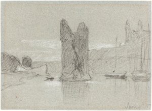 Djævelens tårn af John Sell Cotman