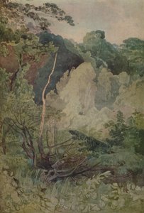 Træer nær Greta-floden, 1923 af John Sell Cotman