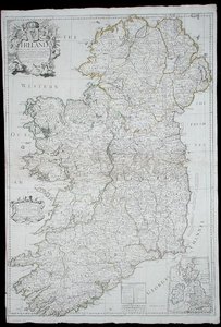 Kort over Irland