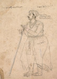 Portræt af Maharaja Rai Singh af Bikaner (regerede 1574-1612) af John Seymour