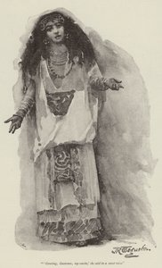Montezumas datter, af H Rider Haggard af John Seymour Lucas