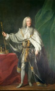 Portræt af kong George II, 1758