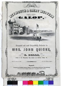 Weymouth and Great Western Galop, ca. 1870 (litografi på papir) af John Sherren