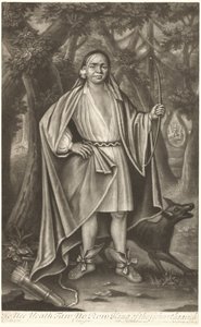 Ho Nee Yeath Taw No Row, konge af Generethgarick af John Simon after John Verelst