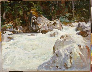 En torrent i Norge, 1901 af John Singer Sargent