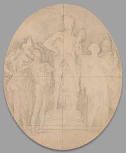 Allegorisk Studie af John Singer Sargent
