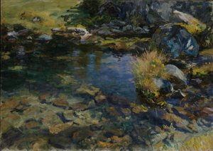Alpine Pool, 1907 af John Singer Sargent
