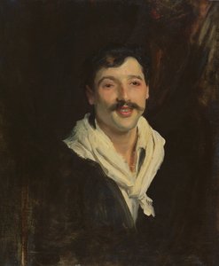 En italiensk sømand (olie på lærred) af John Singer Sargent